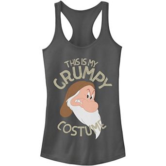Disney's Snow White This Is My Grumpy Costume Halloween Juniors' Tank Top