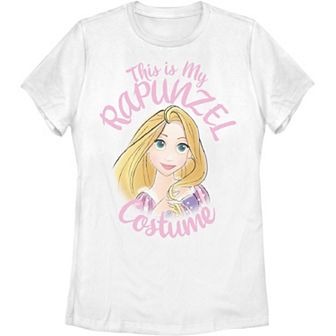 Disney's Rapunzel This Is My Costume Halloween Juniors' Tee