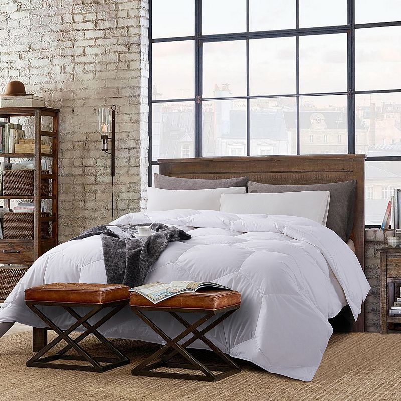 Dream On Trendy Down-Alternative Comforter, White, Full/Queen