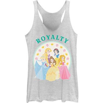 Juniors' Disney's Princess Cute Royalty Tank Top