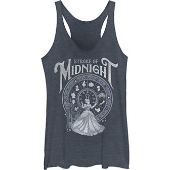Juniors' Disney's Cinderella "The Stroke Of Midnight" Tank Top
