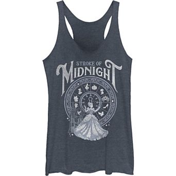 Juniors' Disney's Cinderella "The Stroke Of Midnight" Tank Top