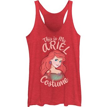 Juniors' Disney's The Little Mermaid Ariel "This Is My Ariel Costume" Halloween Tank Top