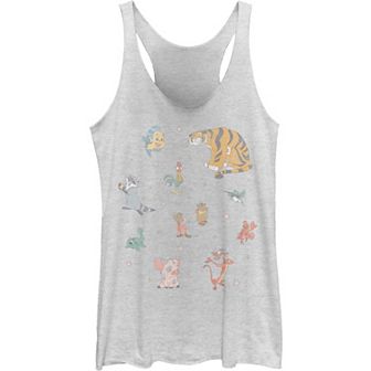Juniors' Disney's Princess Sidekicks Tank Top