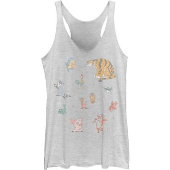 Juniors' Disney's Princess Sidekicks Tank Top