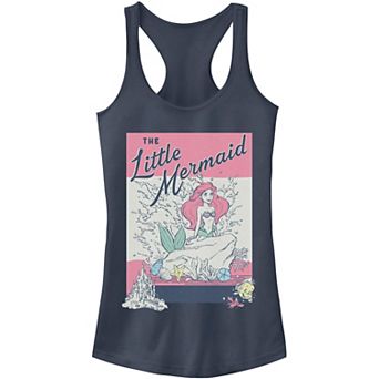 Juniors' Disney's The Little Mermaid Vintage Poster Tank Top