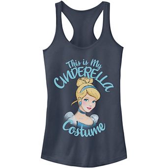 Juniors' Disney's Cinderella "This Is My Cinderella Costume" Halloween Tank Top