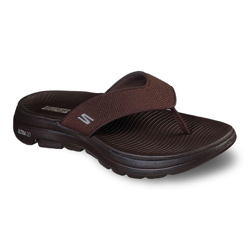 Skechers GOwalk 5 Lango Men's Thong Sandals, Size: 10, Clrs