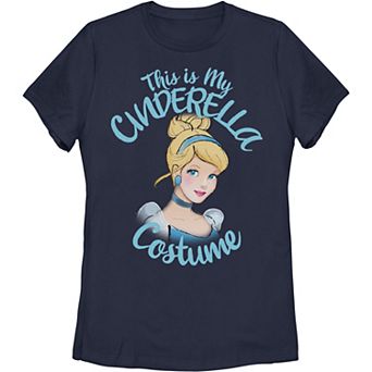 Juniors' Disney's Cinderella "This Is My Cinderella Costume" Halloween Tee