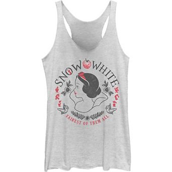 Juniors' Disney's Snow White "Fairest Of Them All" Profile Tank Top