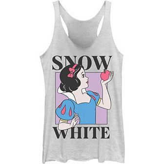 Juniors' Disney's Snow White Pastel Portrait Tank Top