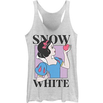 Juniors' Disney's Snow White Pastel Portrait Tank Top