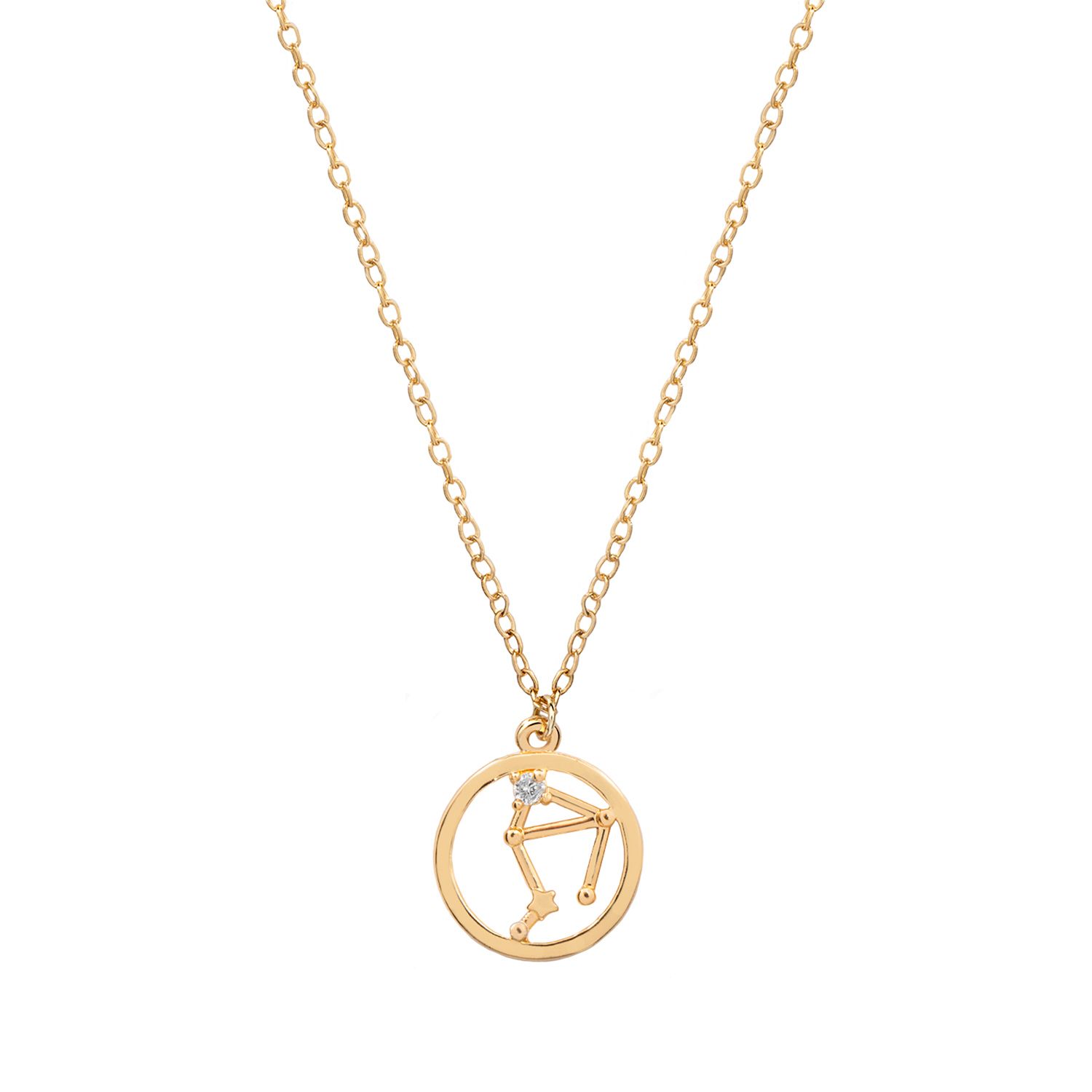 Image for LC Lauren Conrad Gold Tone & Cubic Zirconia Constellation Pendant Necklace at Kohl's.