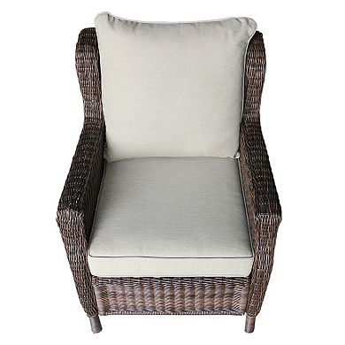 Sonoma Goods For Life Cortena Resin Wicker Club Patio Chair