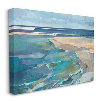 Stupell Home Decor Abstract Beach Landscape Wall Art