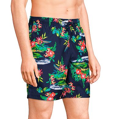 Men's Lands' End 8-in. Swim Trunks