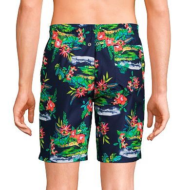 Men's Lands' End 8-in. Swim Trunks