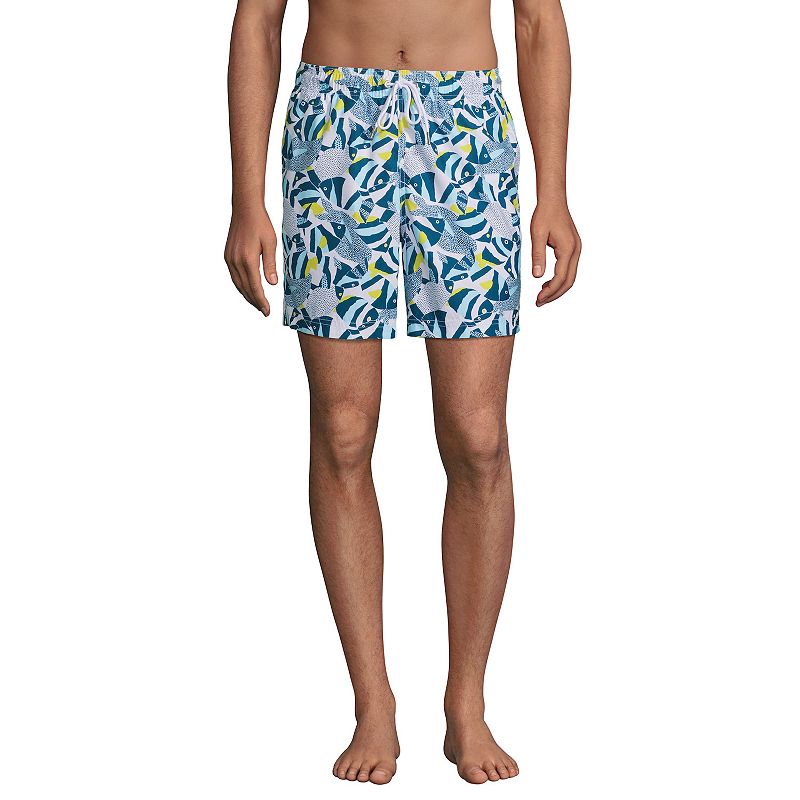 G-III Sports by Carl Banks Royal Buffalo Bills Coastline Volley Swim Shorts