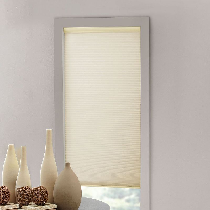 Harper Lane Cellular Cordless Shade, White, 23X64