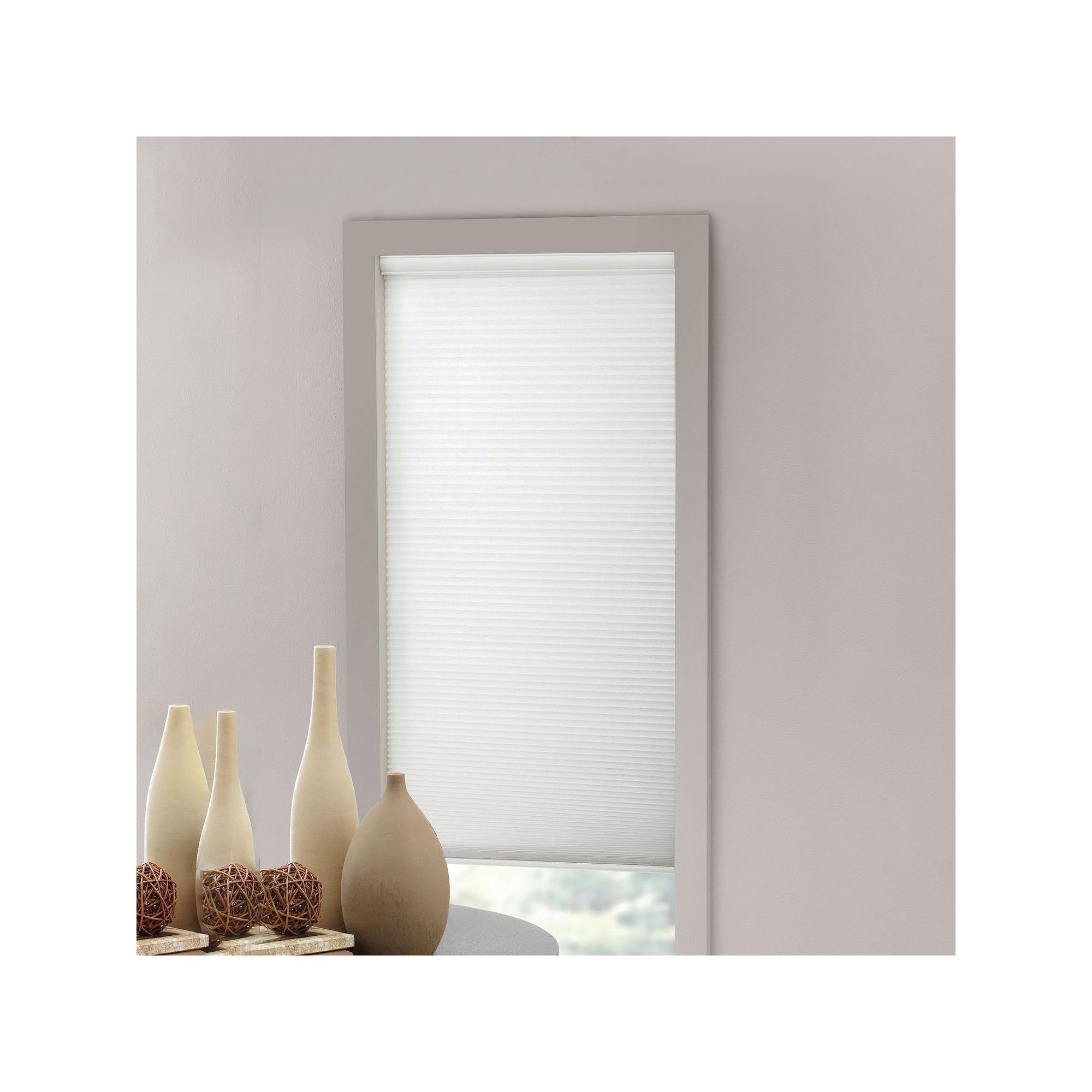 Harper Lane Cellular Cordless Shade, White