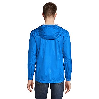 Men's Lands' End Packable Waterproof Windbreaker Jacket