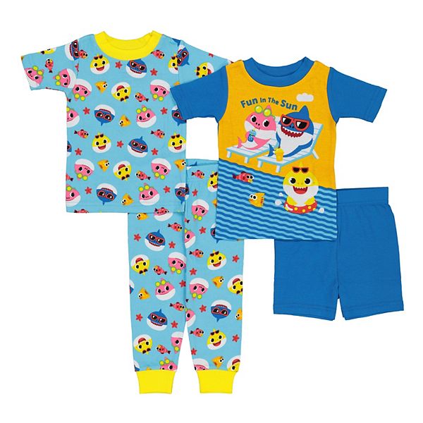 Baby shark boy pajamas new arrivals