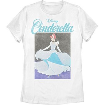 Juniors' Disney's Cinderella 70th Anniversary Cinderella Dancing Poster Tee