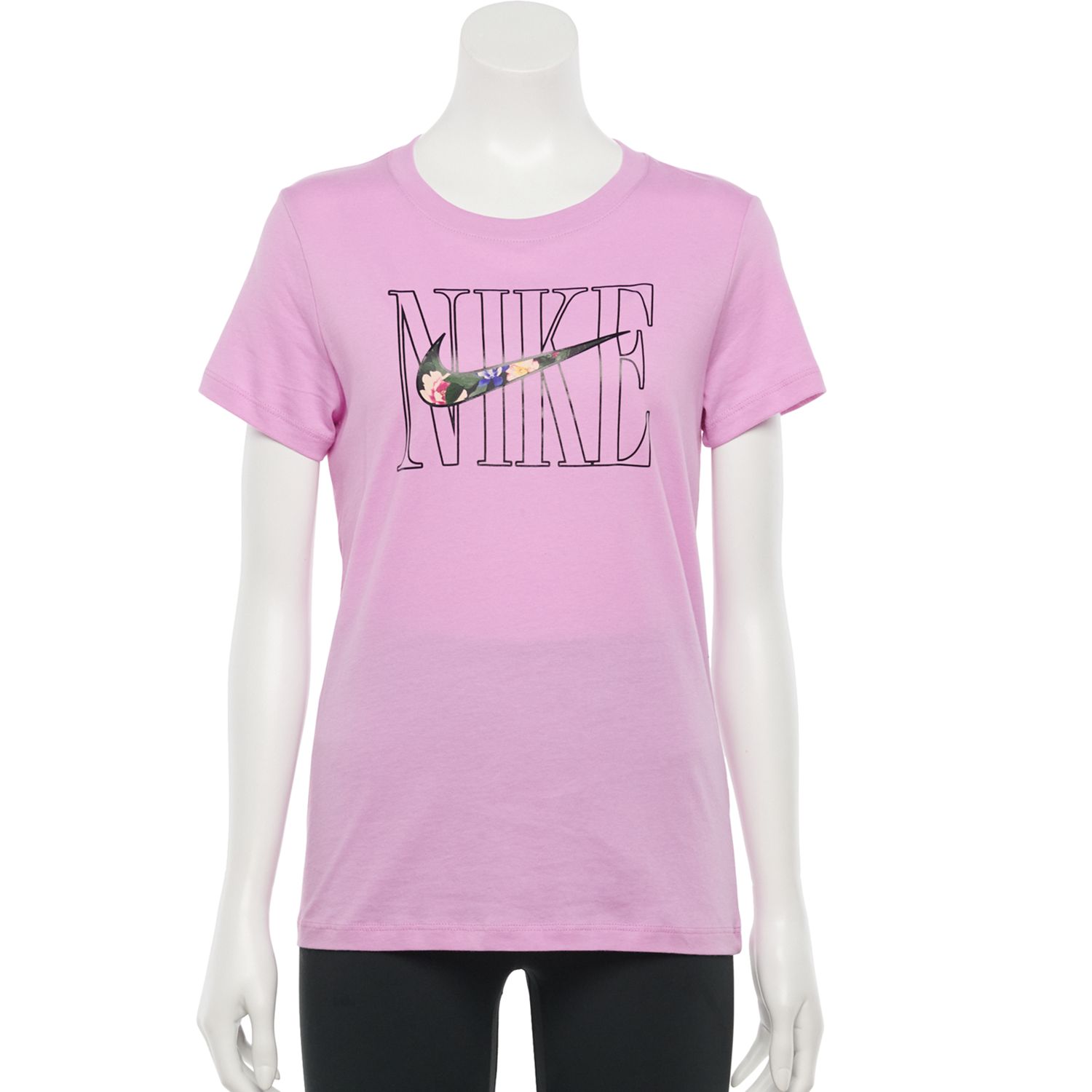 pink nike shirts for women