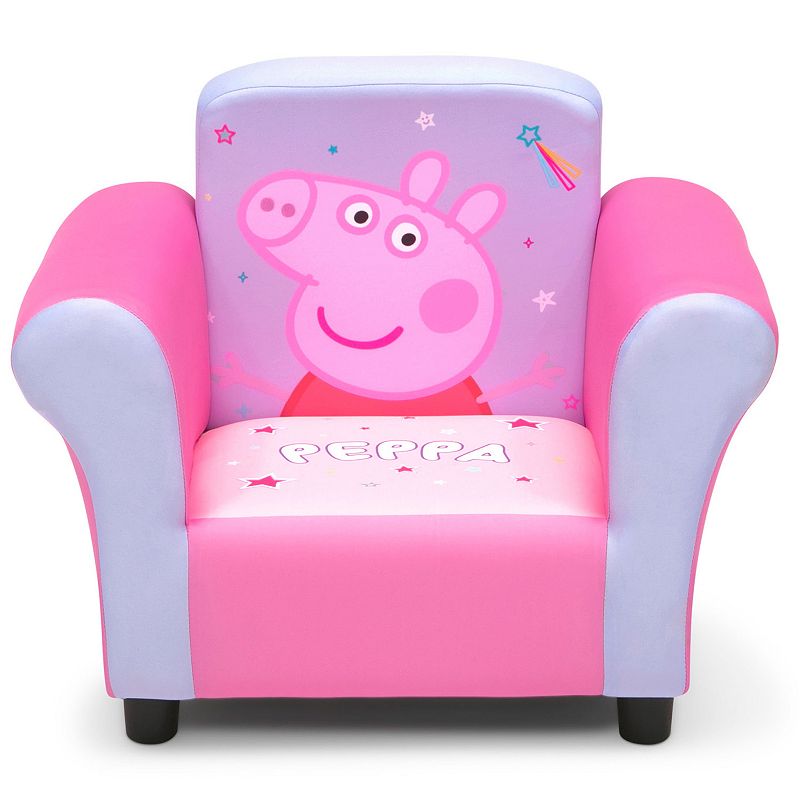 49709725 Delta Children Peppa Pig Upholstered Chair, Green sku 49709725