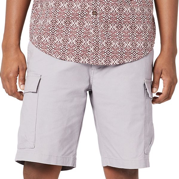 Dockers Men&#39;s 9&#34; Regular Fit Tech Cargo Shorts - Light Gray 38