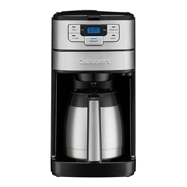 10-Cup Automatic Grind & Brew Coffeemaker with Thermal Carafe