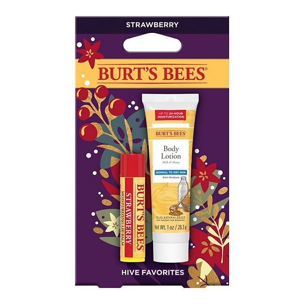 Burt's Bees Lip Balm - Strawberry - 0.15oz