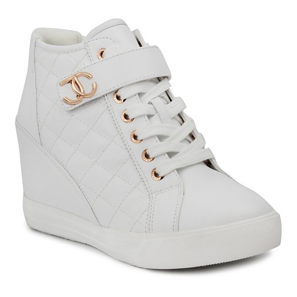 wetgeving Geladen Duidelijk maken Juicy Couture Journey Women's Platform Wedge Sneakers