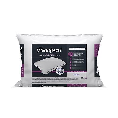 Beautyrest Fresh Sleep Memory Foam Cluster Pillow
