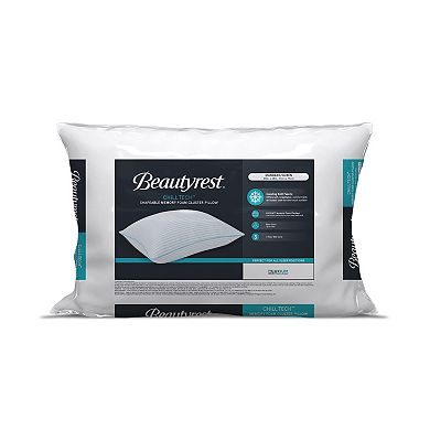 Beautyrest Chill Tech 2-pack Memory Foam Cluster Pillow Set