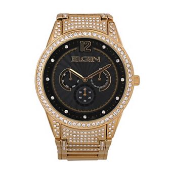 Elgin Men's Crystal Watch