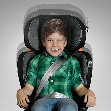 Chicco KidFit Zip Air Plus 2-in-1 Belt Positioning Booster Car Seat