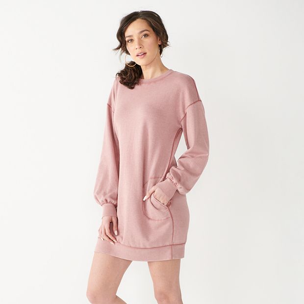 Kohls store sweatshirt dress