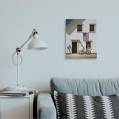 Stupell Home Decor Americana Cape House Front Vintage Wall Art