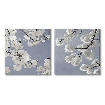 Stupell Home Decor White Cherry Blossom Tree Branches 2 pc Set