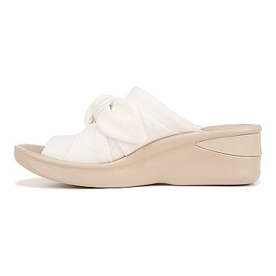 LifeStride Smile Women's Washable Wedge Slide Sandals