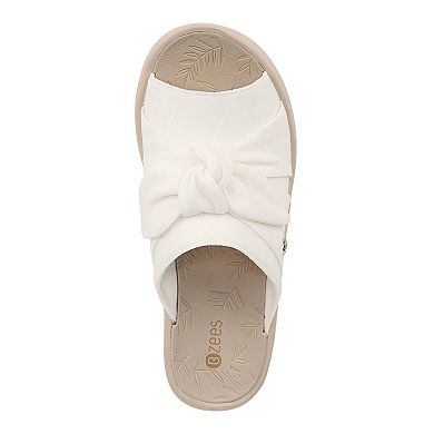 LifeStride Smile Women's Washable Wedge Slide Sandals