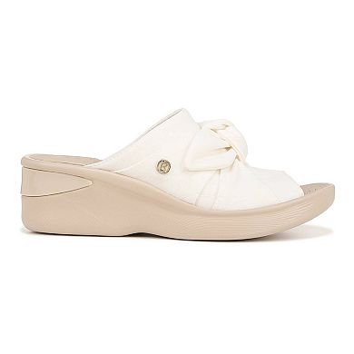LifeStride Smile Women's Washable Wedge Slide Sandals