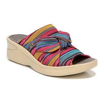 LifeStride Smile Women's Washable Wedge Slide Sandals