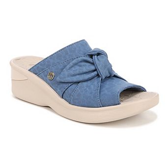 LifeStride Smile Women's Washable Wedge Slide Sandals