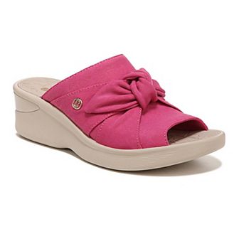 LifeStride Smile Women's Washable Wedge Slide Sandals