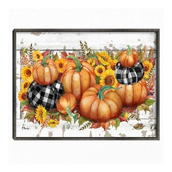 Fine Art Canvas Rustic Fall Horizontal Wall Art