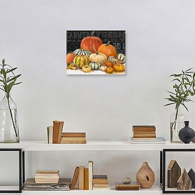 Master Piece Pumpkin Valley Black Wall Art