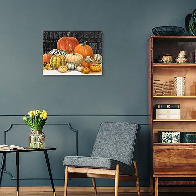 Master Piece Pumpkin Valley Black Wall Art