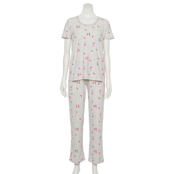 Juniors' SO® Pajama Top & Pajama Pants Set